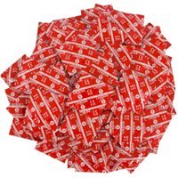 Kondome „London Rot“, feucht mit Erdbeeren-Aroma