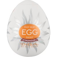 Masturbator „Egg Shiny”, mit Reizstruktur